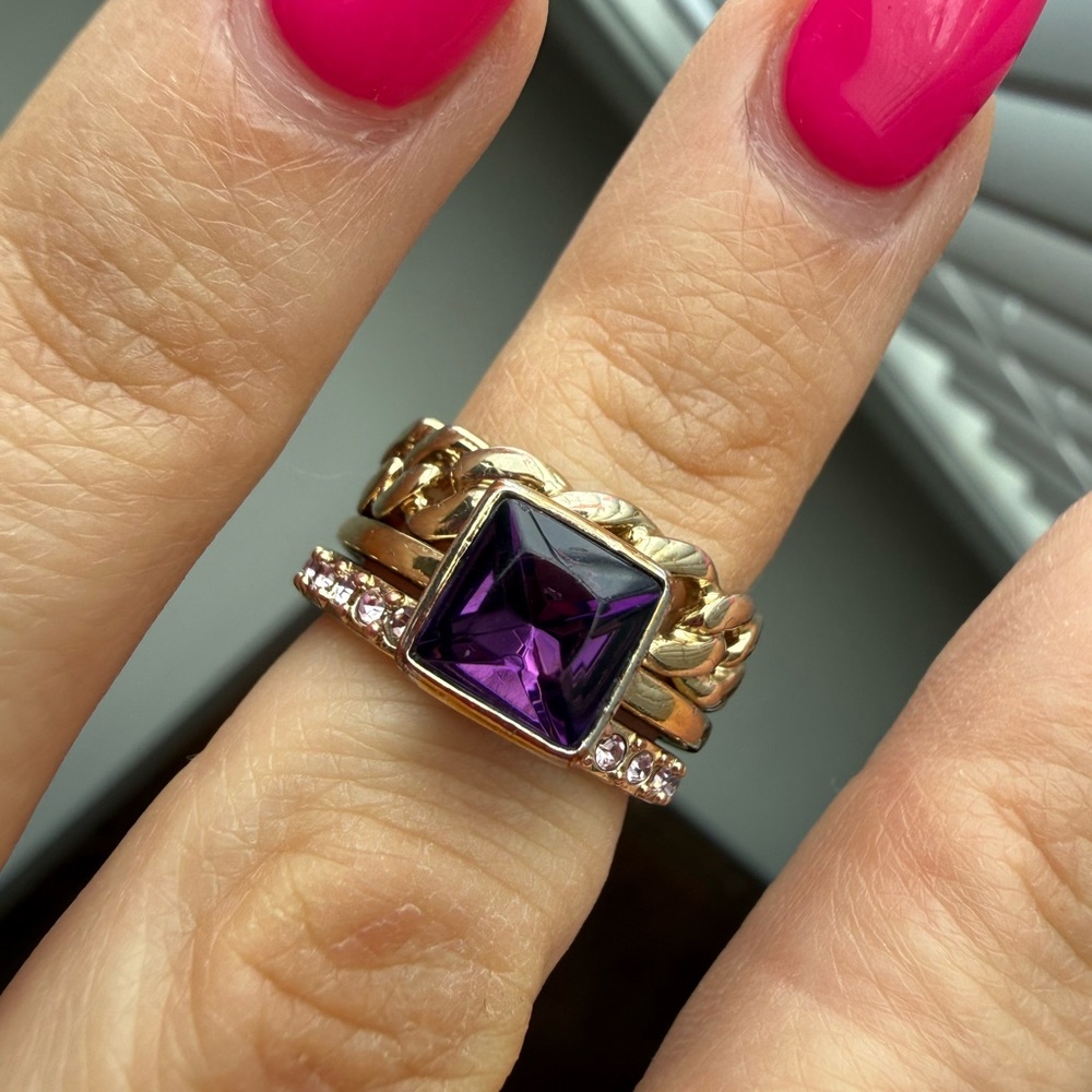 Coach Ring Stack - image 1